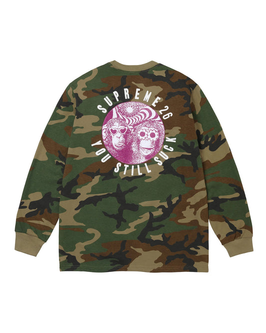 Supreme You Still Suck L/S Tee Camo