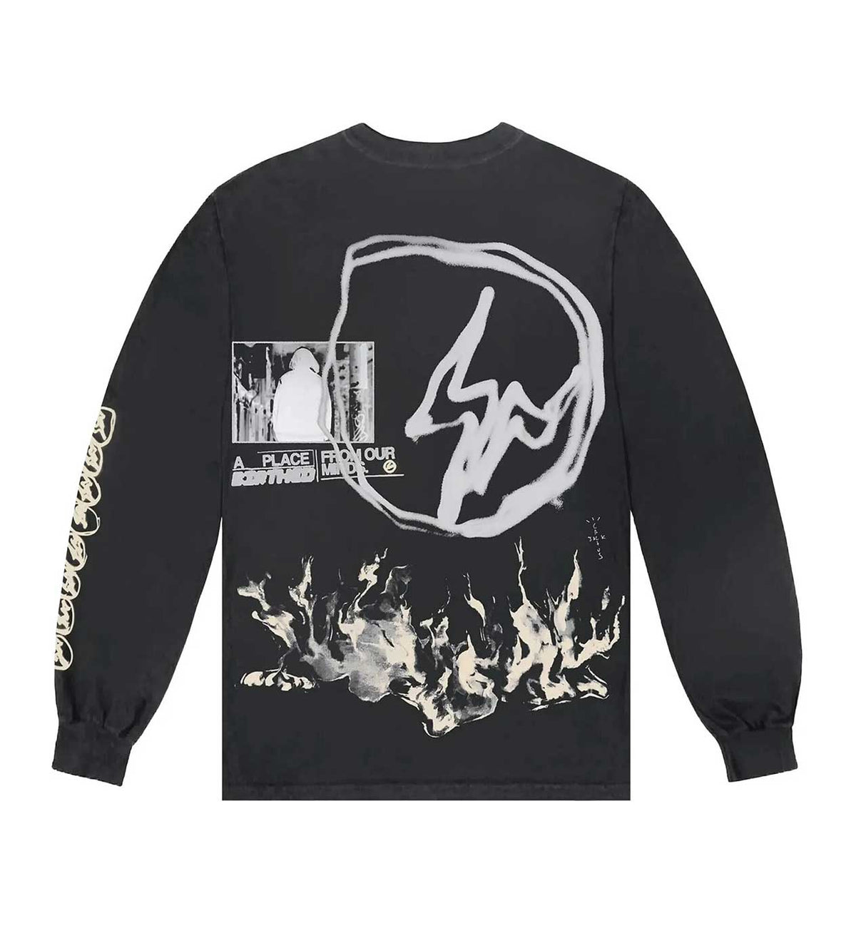 Travis Scott Fragment Logo Long Sleeve