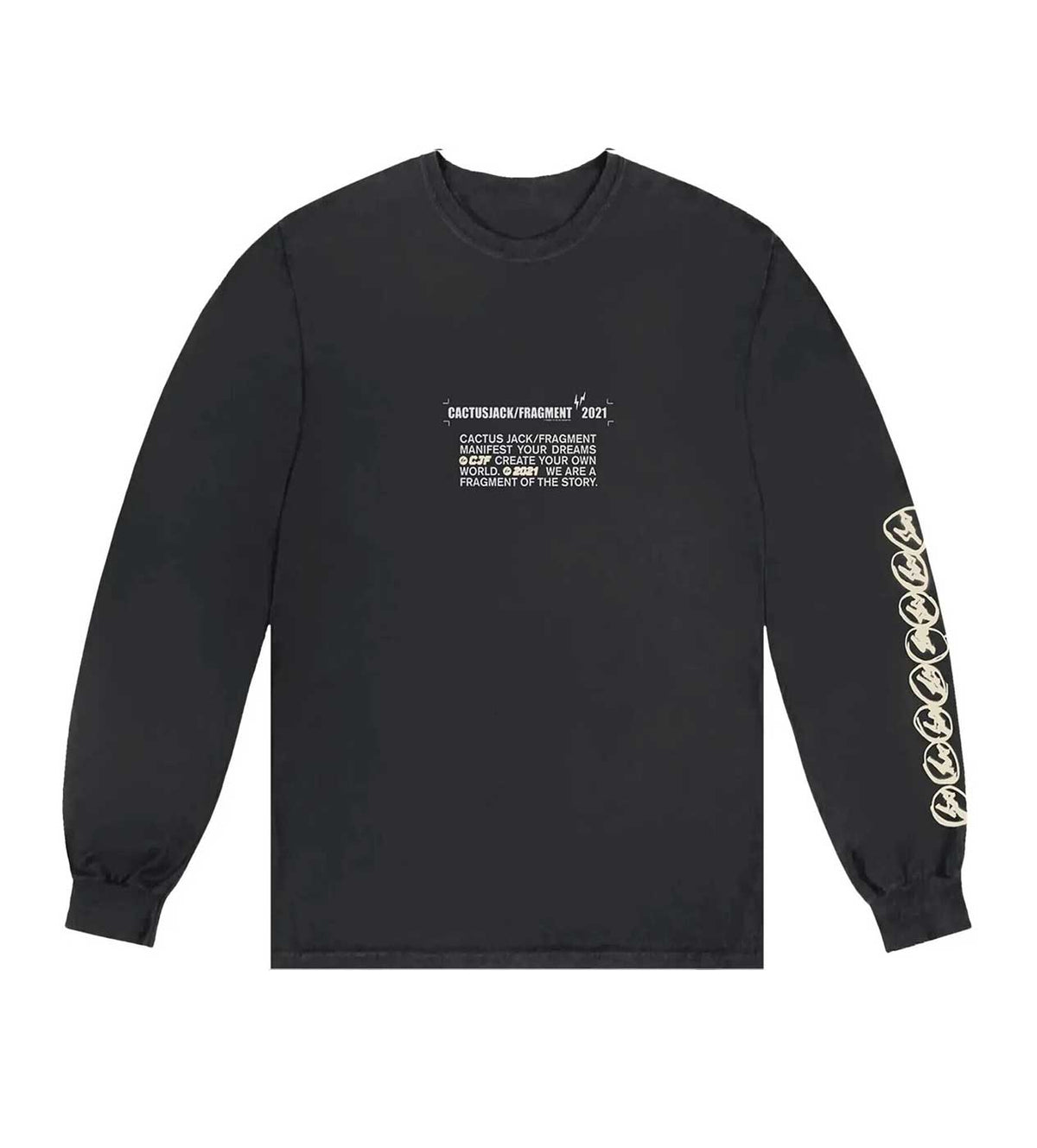 Travis Scott Fragment Logo Long Sleeve