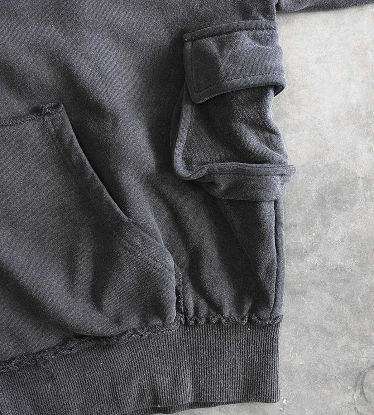 Triple Sevens Black Utility Zip Up