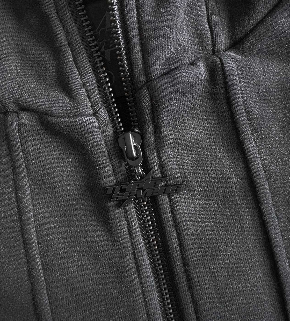 Triple Sevens Black Utility Zip Up