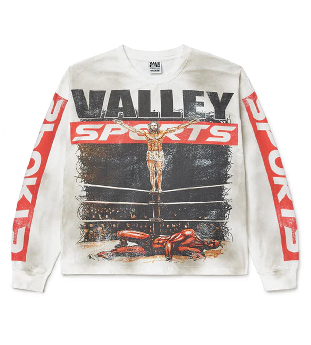 Vale Forever Jesus Hardy L/S Tee White