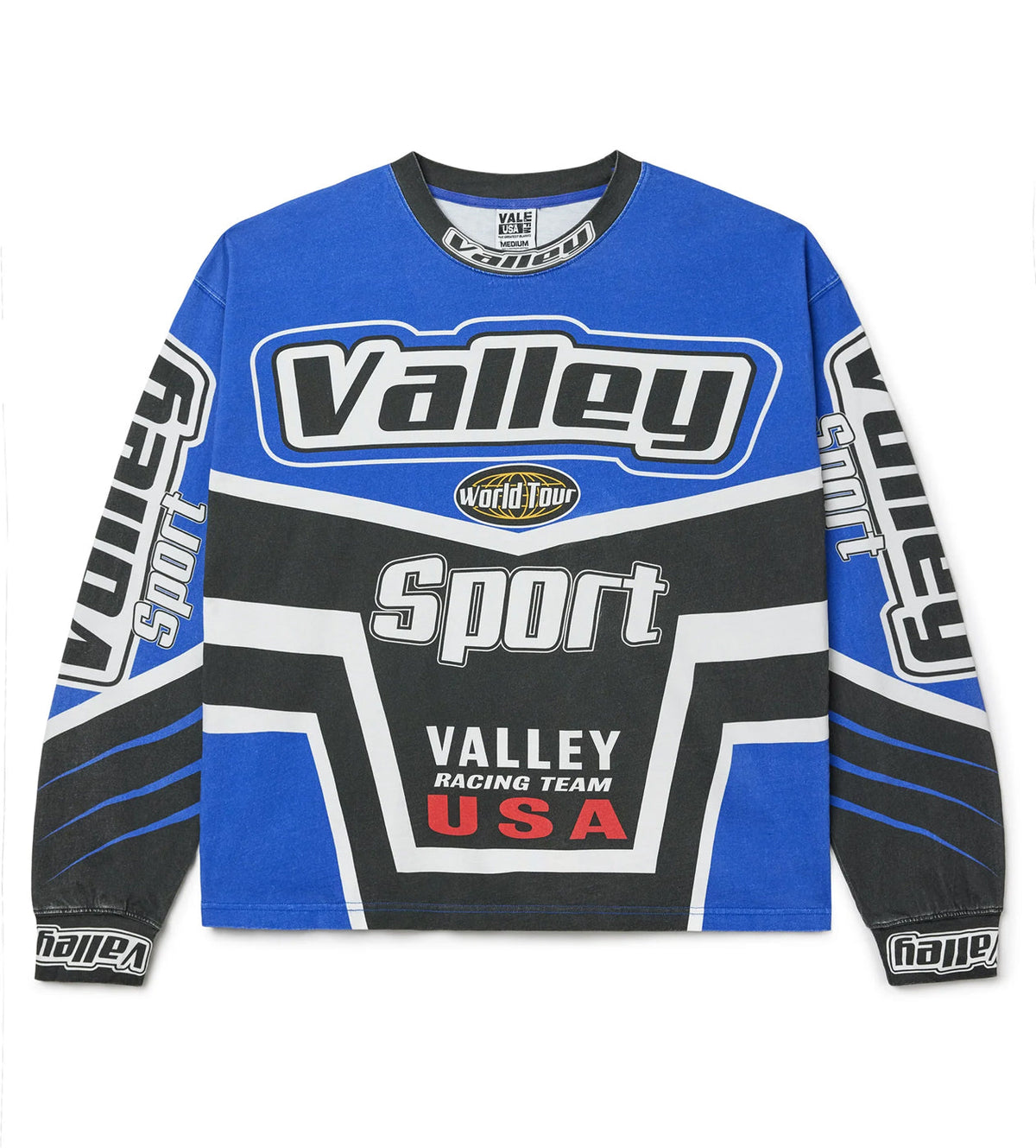 Vale Forever Motocroxxx L/S Tee Blue