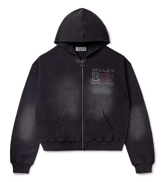 Vale Forever United Thermal Zip Up Black