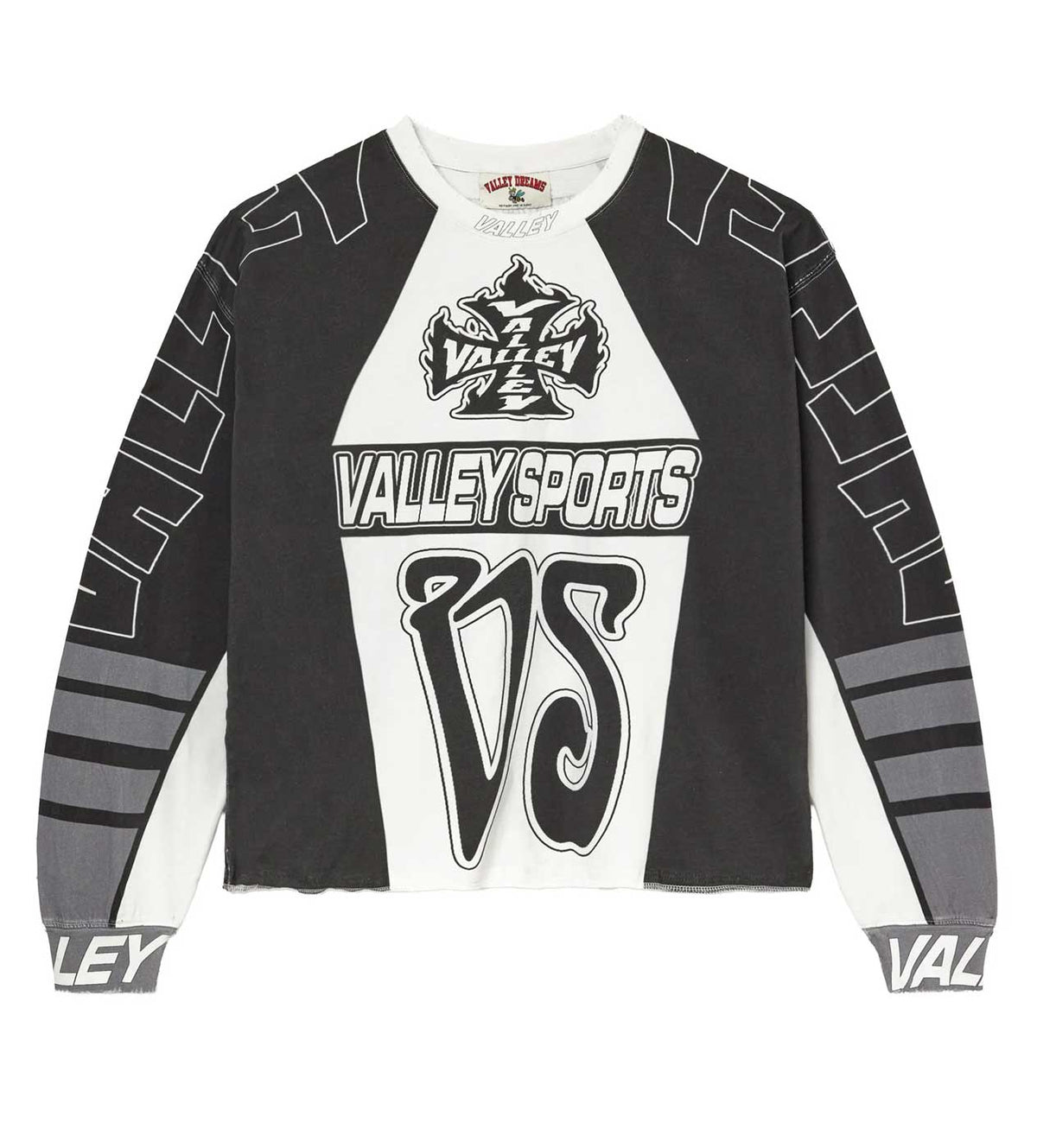 Vale Forever VS Racing L/S Tee Mono Black