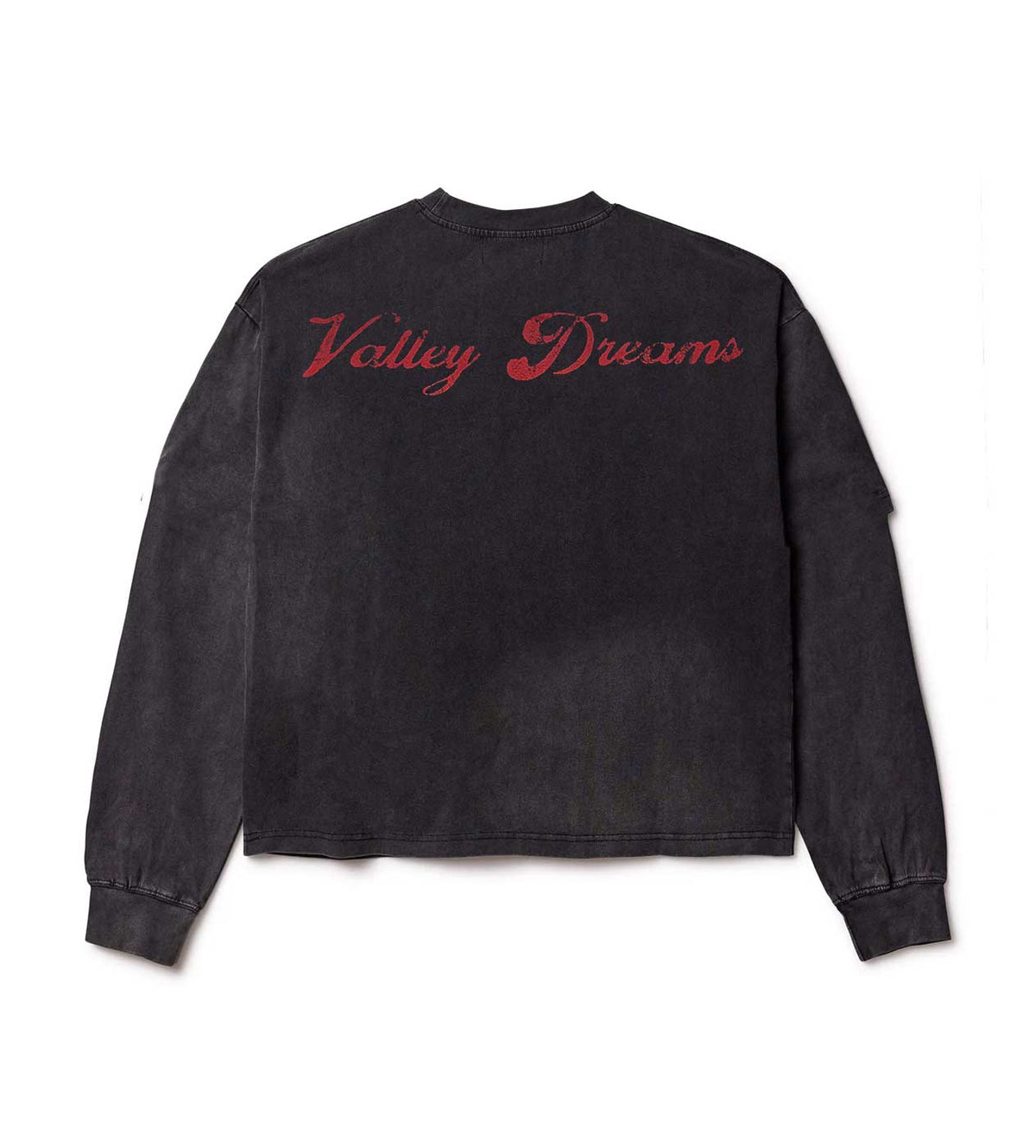 Vale Forever Valley State Football Long Sleeve Tee Black