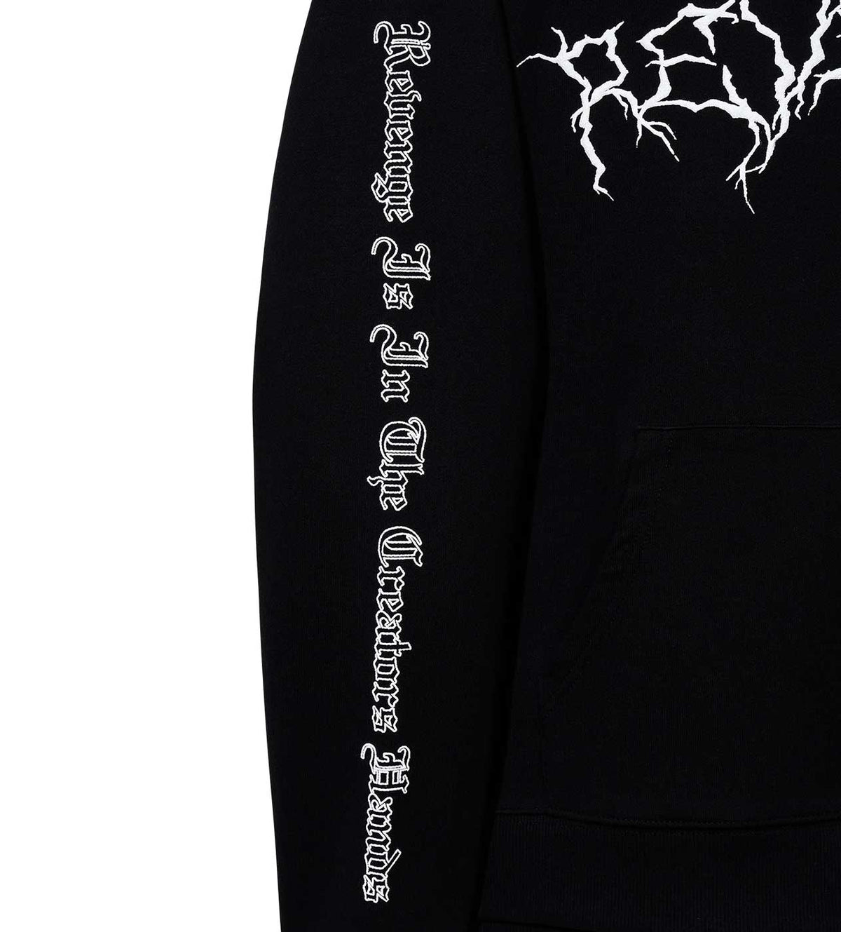 Revenge Xxxtentacion Lightning Hoodie Black