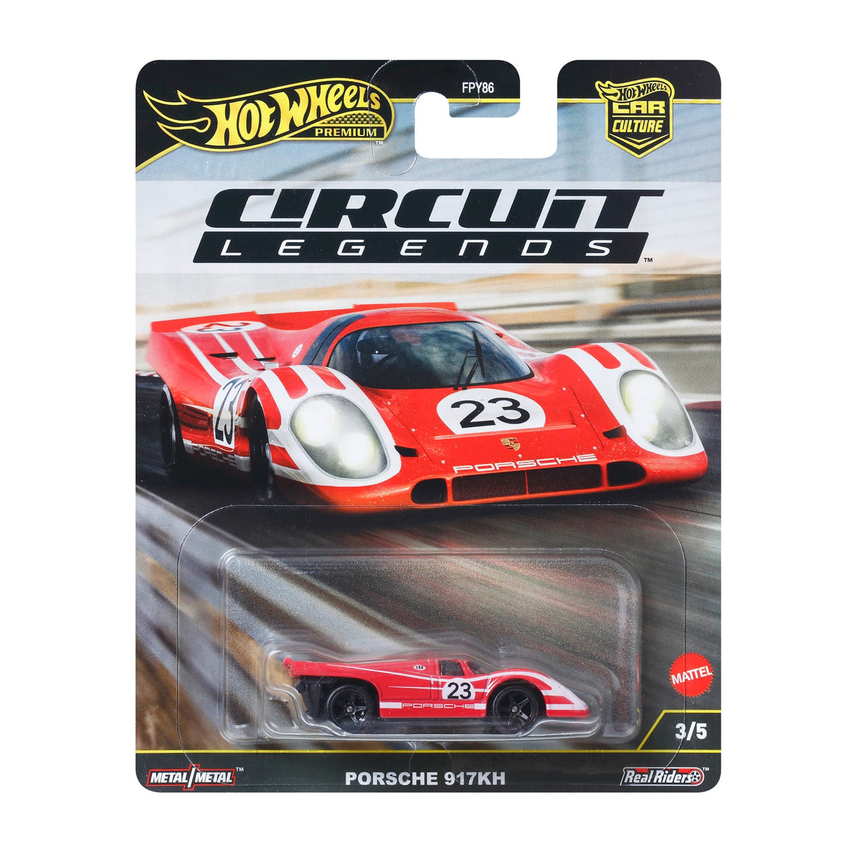 Hot Wheels Premium Car Culture Circuit Legends Porsche 917KH
