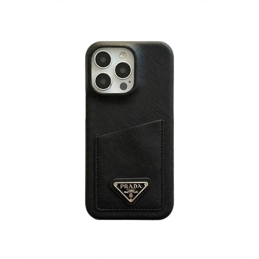 Luxury Prada Phone Case for iPhone 13-18 Pro & Pro Max
