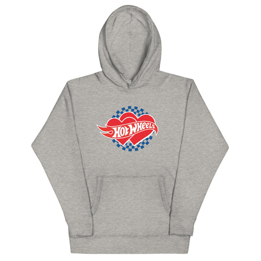 Hot Wheel Checkered Hearts Hoodie