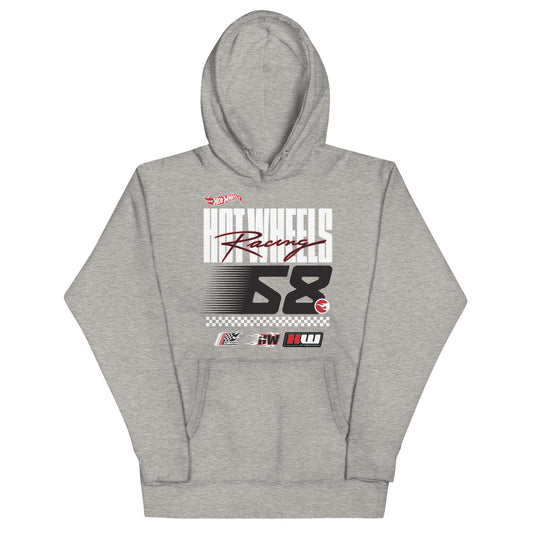 Hot Wheels Racing Grey Hoodie