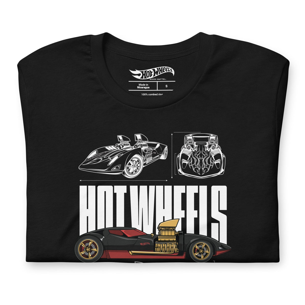 Hot Wheels Nothing Less than Legendary Black T-Shirt